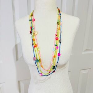 4pc NECKLACE BUNDLE new handmade beachy shells